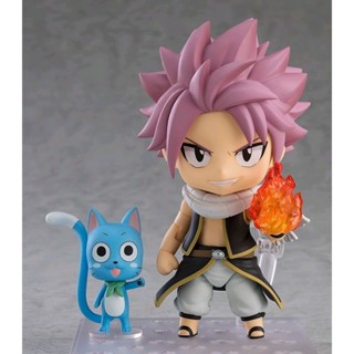  Fairy Tail Anime Character Model Statue Lucy Heartfilia/ Gray  Fullbuster/Erza Scarlet/Etherious Natsu Version of The Figure Nendoroidt  Desktop Decoration Gift : Toys & Games