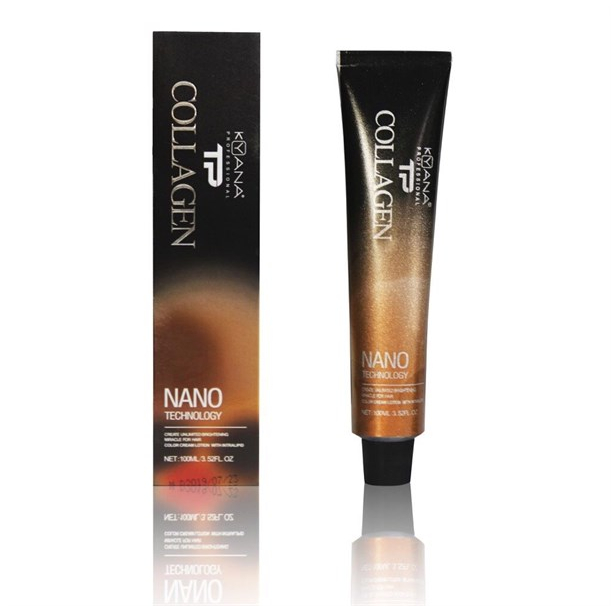 KYANA COLLAGEN Nano hair dye 100ml (color chart 1) | Shopee Singapore