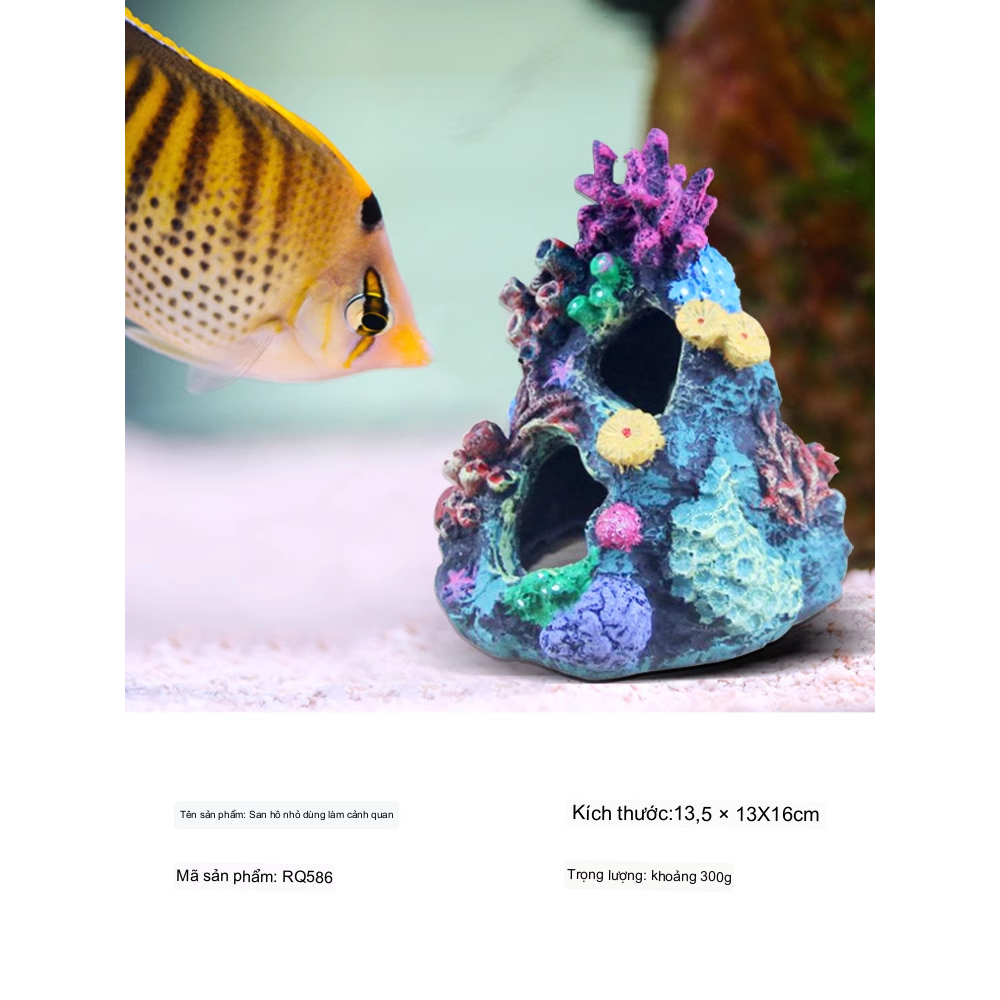 Photo inspiration: Coral Tower Model Decorate Aquariums Create Shelters For Fish And Photo Inspiration