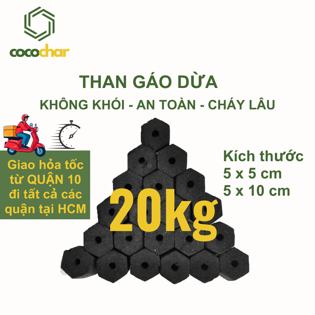 Smokeless Long Charcoal For Restaurants, Restaurants, Bars, BBQ Shops