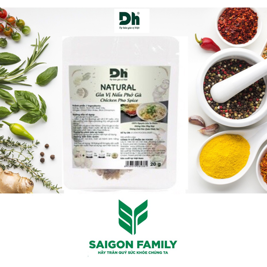 Dh Foods Pho Spice Packet, Chicken pho soup seasoning, Comes with spice  filter