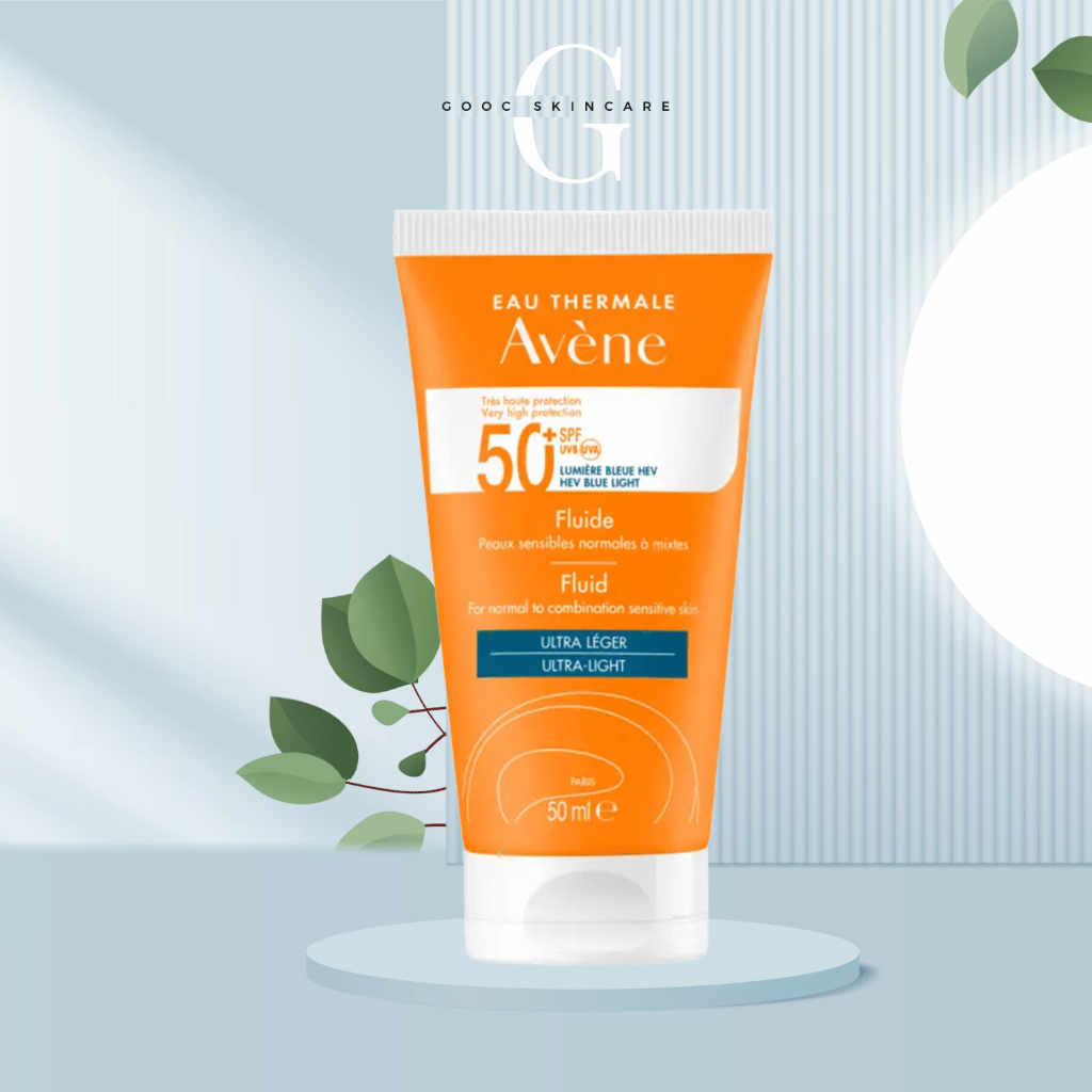 Avène Wide Spectrum Sunscreen For Normal Skin Fluide SPF 50 + 50ml