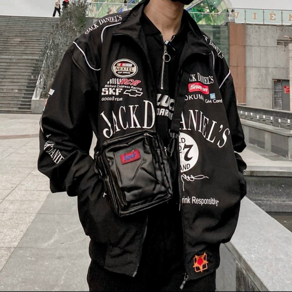 ジャックダニエル　レーシングジャケット ジャックダニエルレーシングジャケット Lサイズ