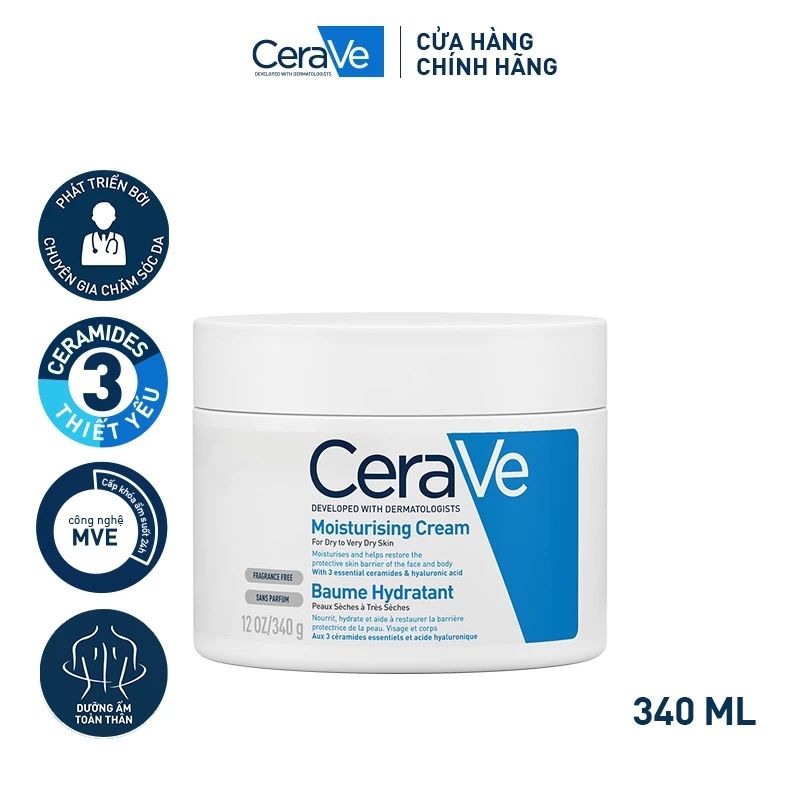 Cerave Moisturizing Cream 340g Shopee Singapore