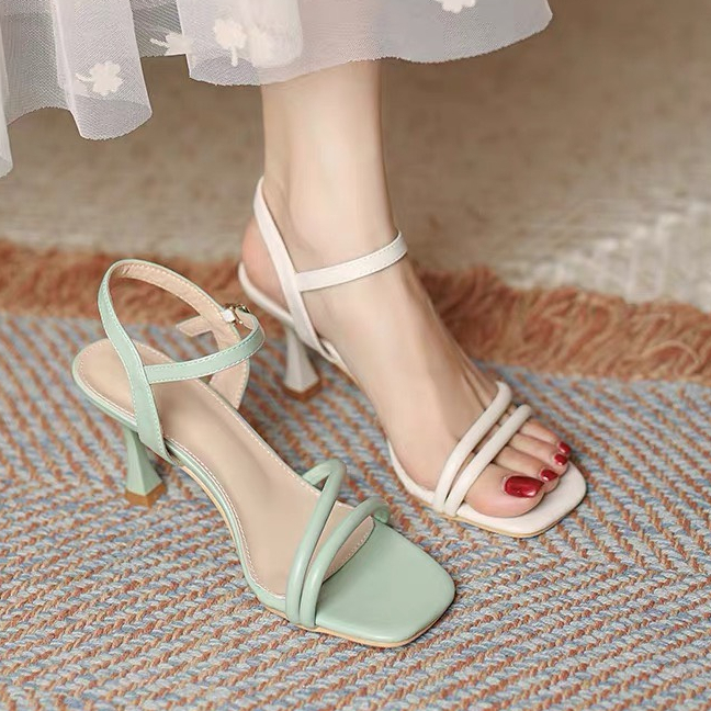 White 1 2025 inch heels