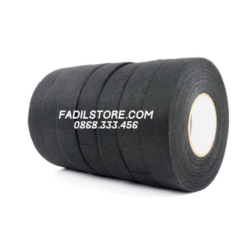 Heat Resistant Fabric Tape 1.9cm x 15m Car Wire