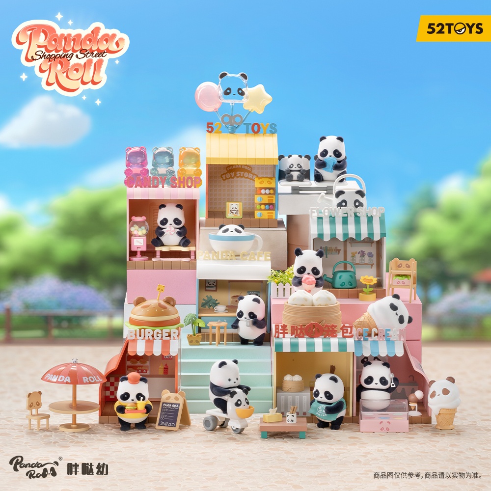 [BLIND Box] 52TOYS PANDAROLL SHOPPING STREET BLIND BOX SERIES | Shopee ...