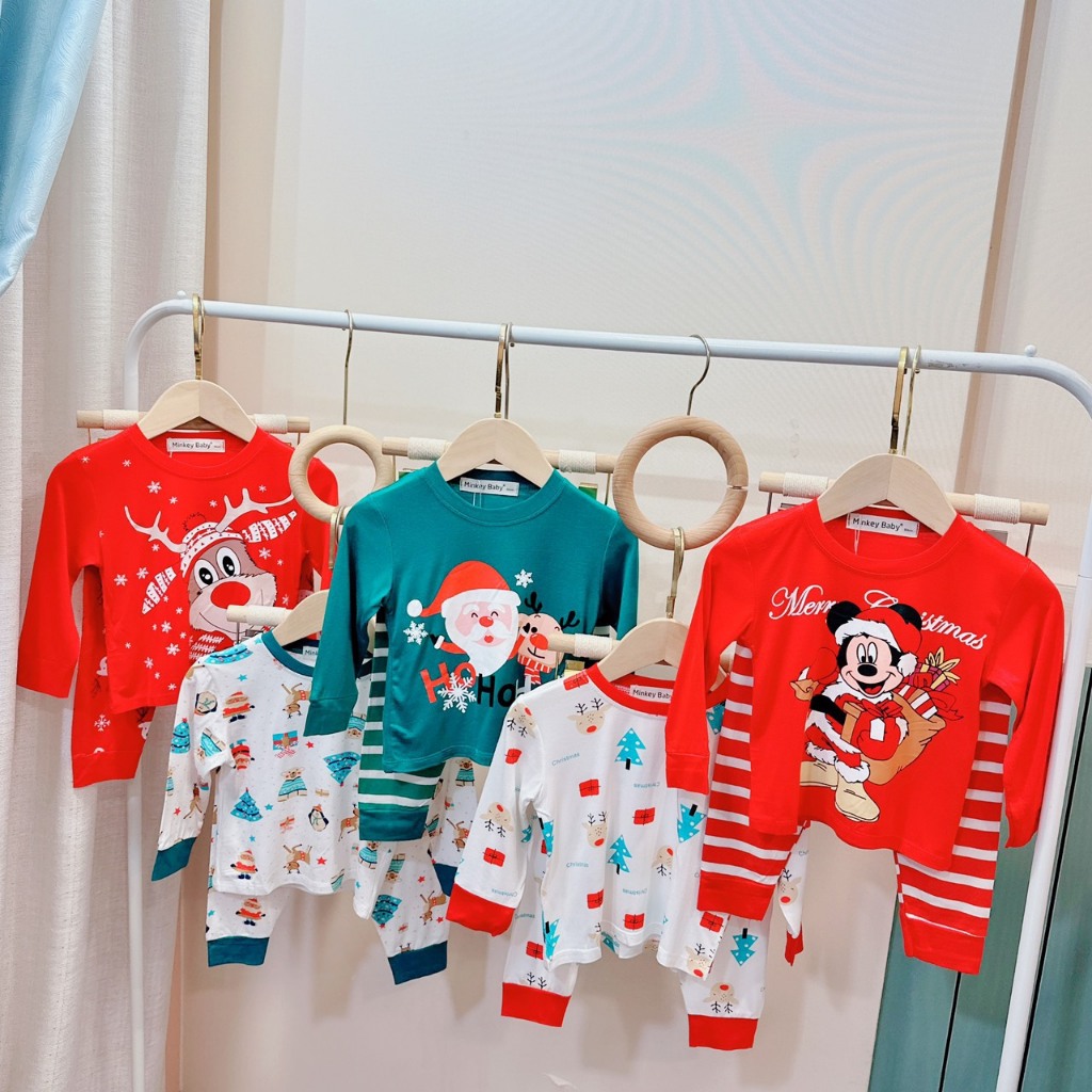 Noel long-sleeved set (table 3) soft and cool Minky Mom elastic