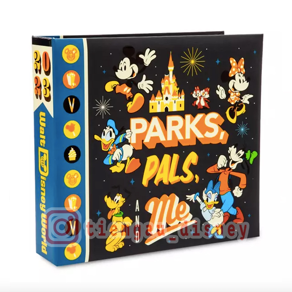 Photo Album, Album Photo Album Mickey and Friends Walt Disney World 2023 Genuine Disney