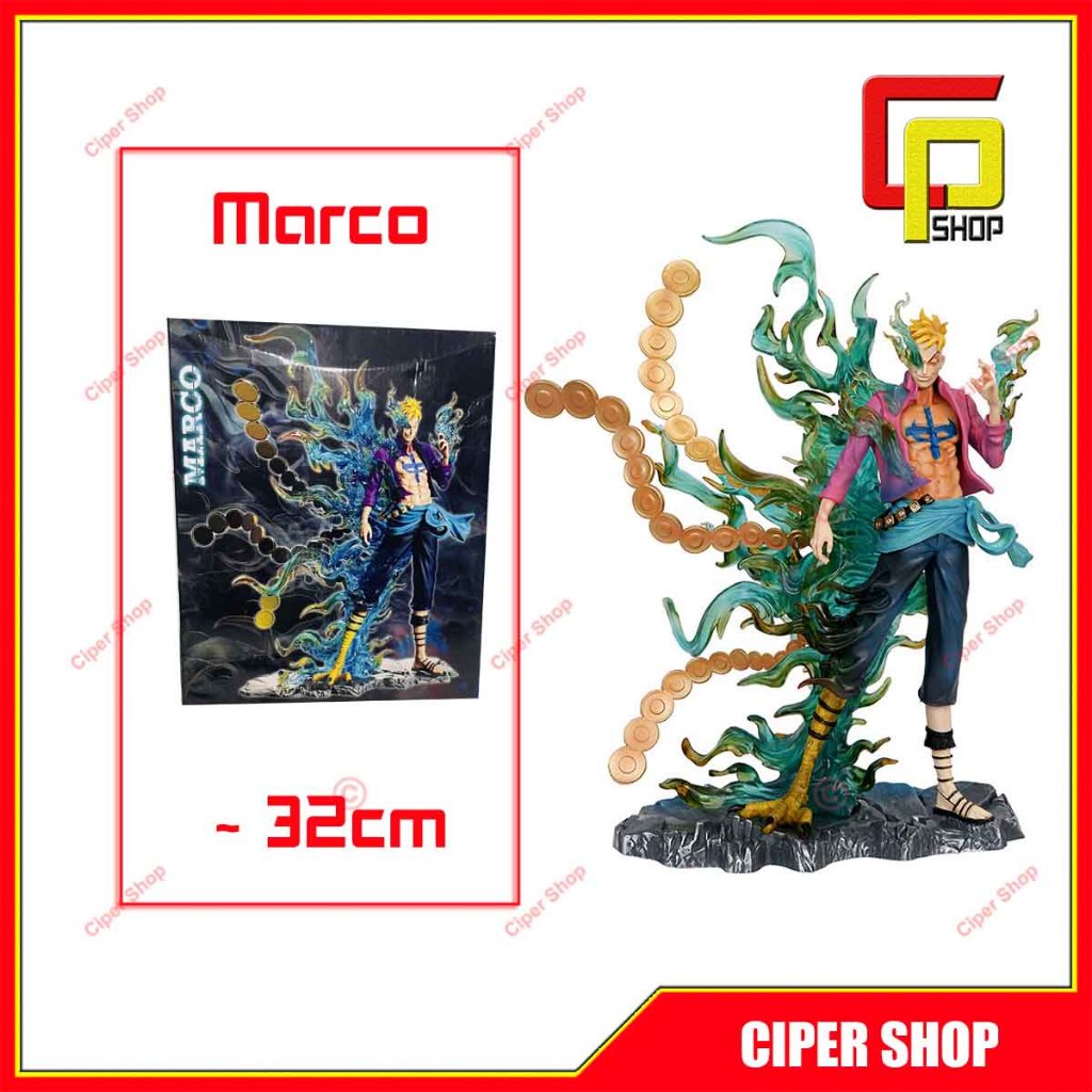 Marco Phoenix Figure - Marco IU One Piece Figure - One Piece Model ...