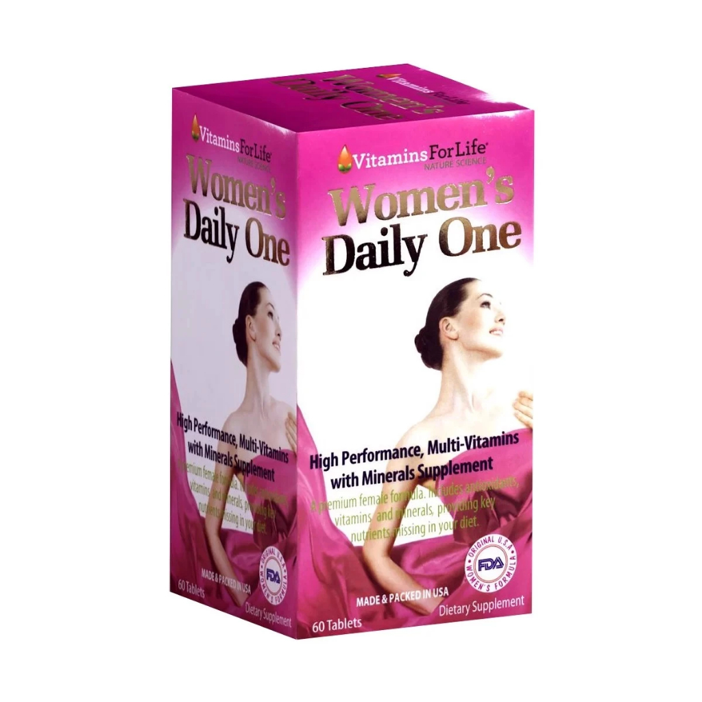 Women Daily One Vitamins For Life Multivitamins For Life Helps Increase ...