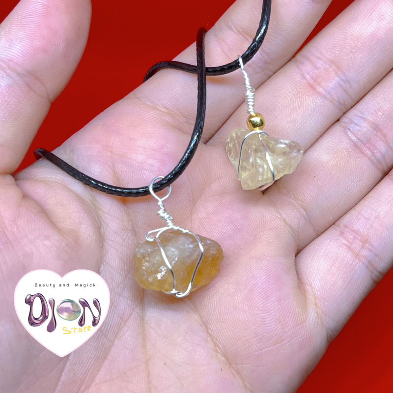 Raw on sale citrine jewelry