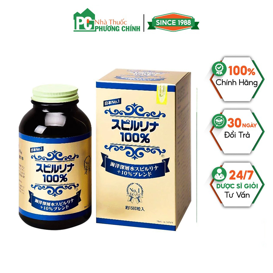 Spirulina Japan Algae No.1 Deep Sea Water (Box Of 1500 Tablets