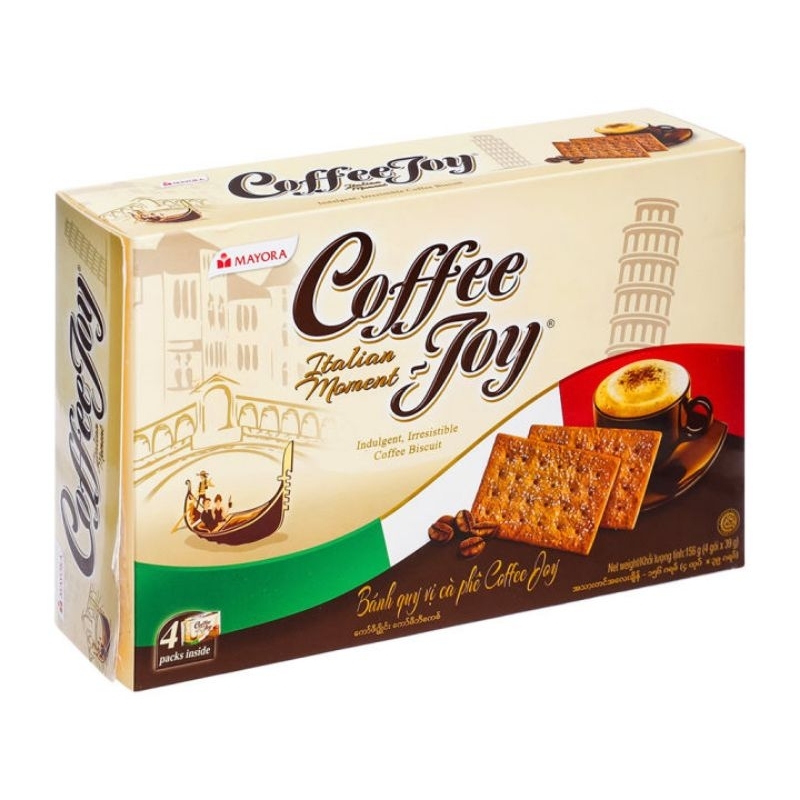 Coffee Joy Coffee Biscuits 312g (8 Packs*39g) Shopee Singapore