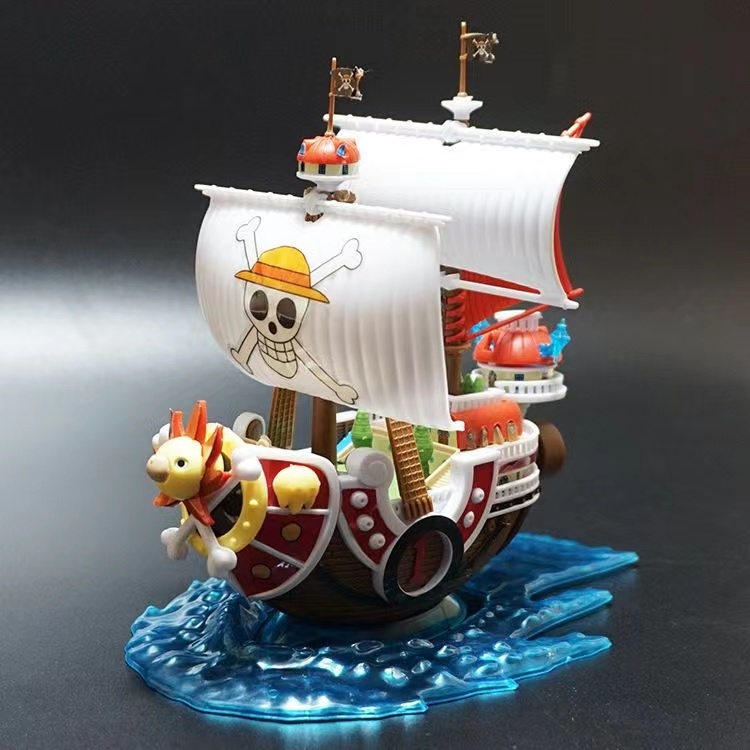 Noone Piece Thousand Sunny Assembled Cartoon Ship Model One Piece Sonny ...