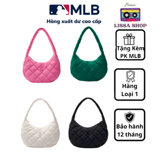 Shop MLB Korea 2023-24FW ○MLB○ Diamond Monogram Fur Hobo Bag