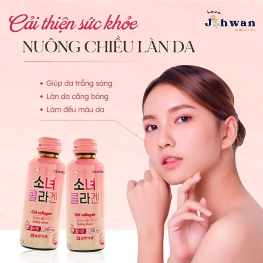 Korean Collagen Girl Collagen Supplement Drink [Box Of 10 Bottles ...