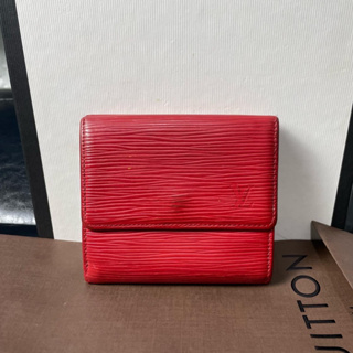 Louis Vuitton Cerise Monogram Mini Lin Sarah Long Wallet 138lvs429