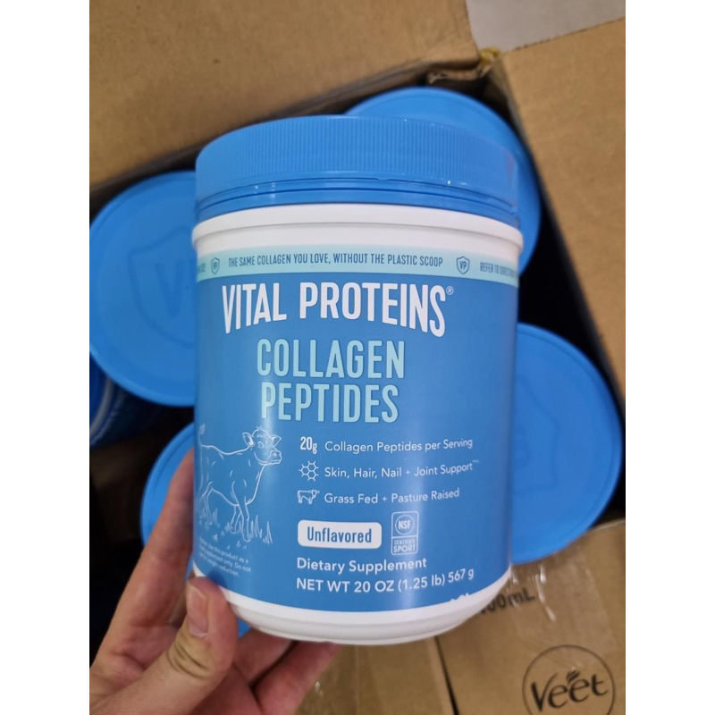 Fish Hydrolyzed Collagen Vital Proteins Collagen Peptide 567g | Shopee ...