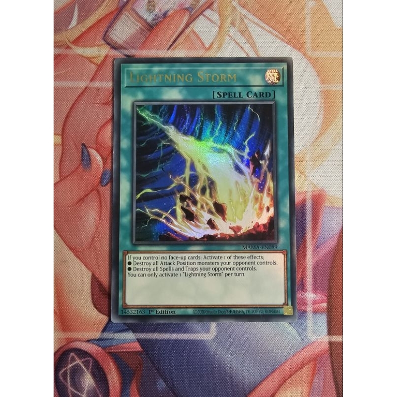 lightning storm yugioh card Lightning Storm (American) RA01-EN061
