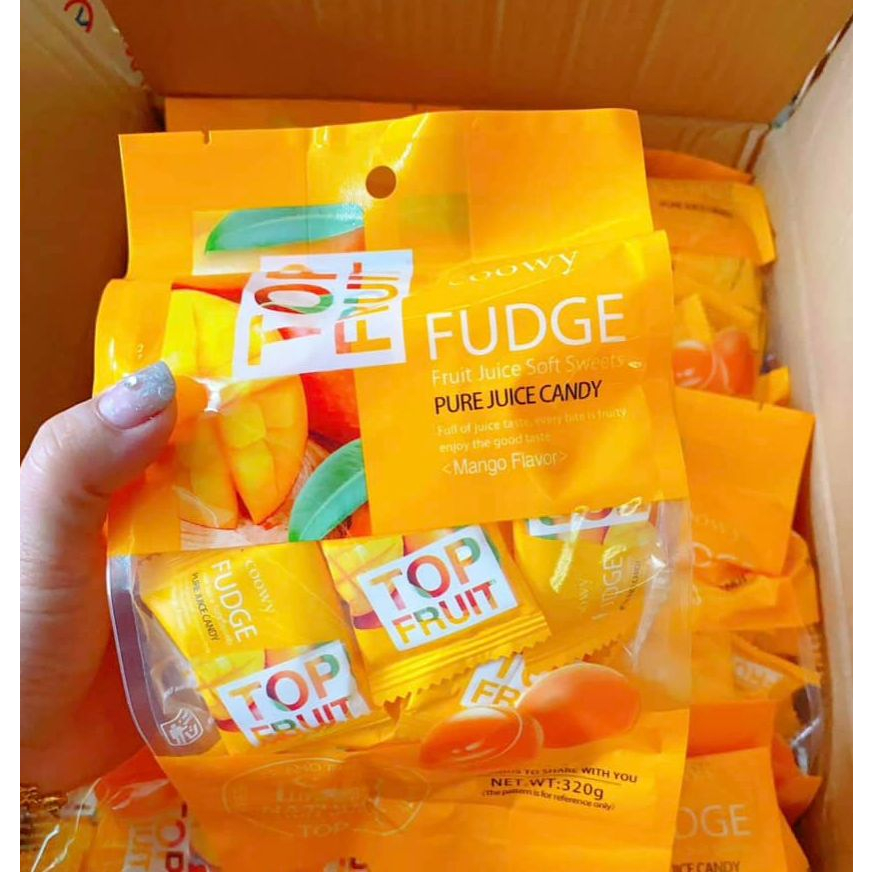 Top Fruit COOWY Genuine Fruit Gummies 320g Top Fruit Mango Shopee