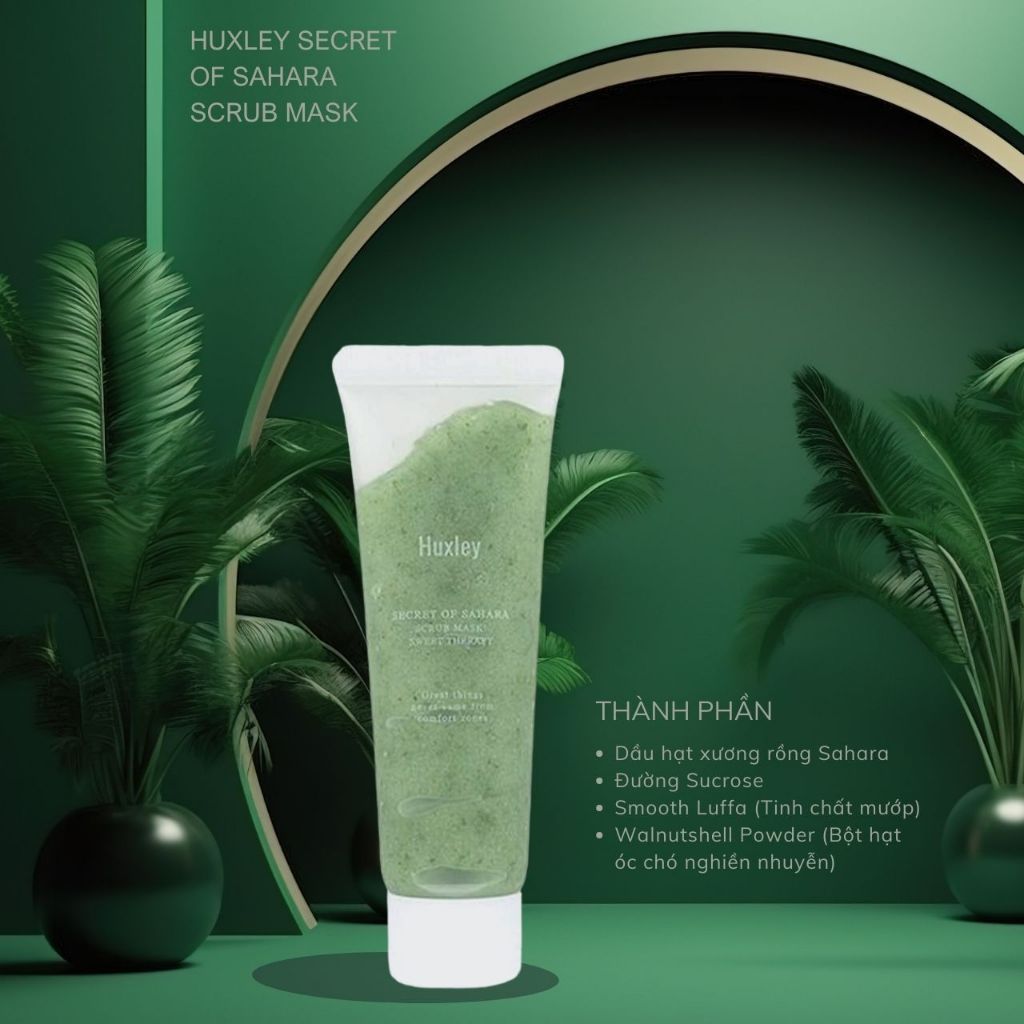 Facial Scrub helps clean skin and improve dark spots and acne Huxley ...