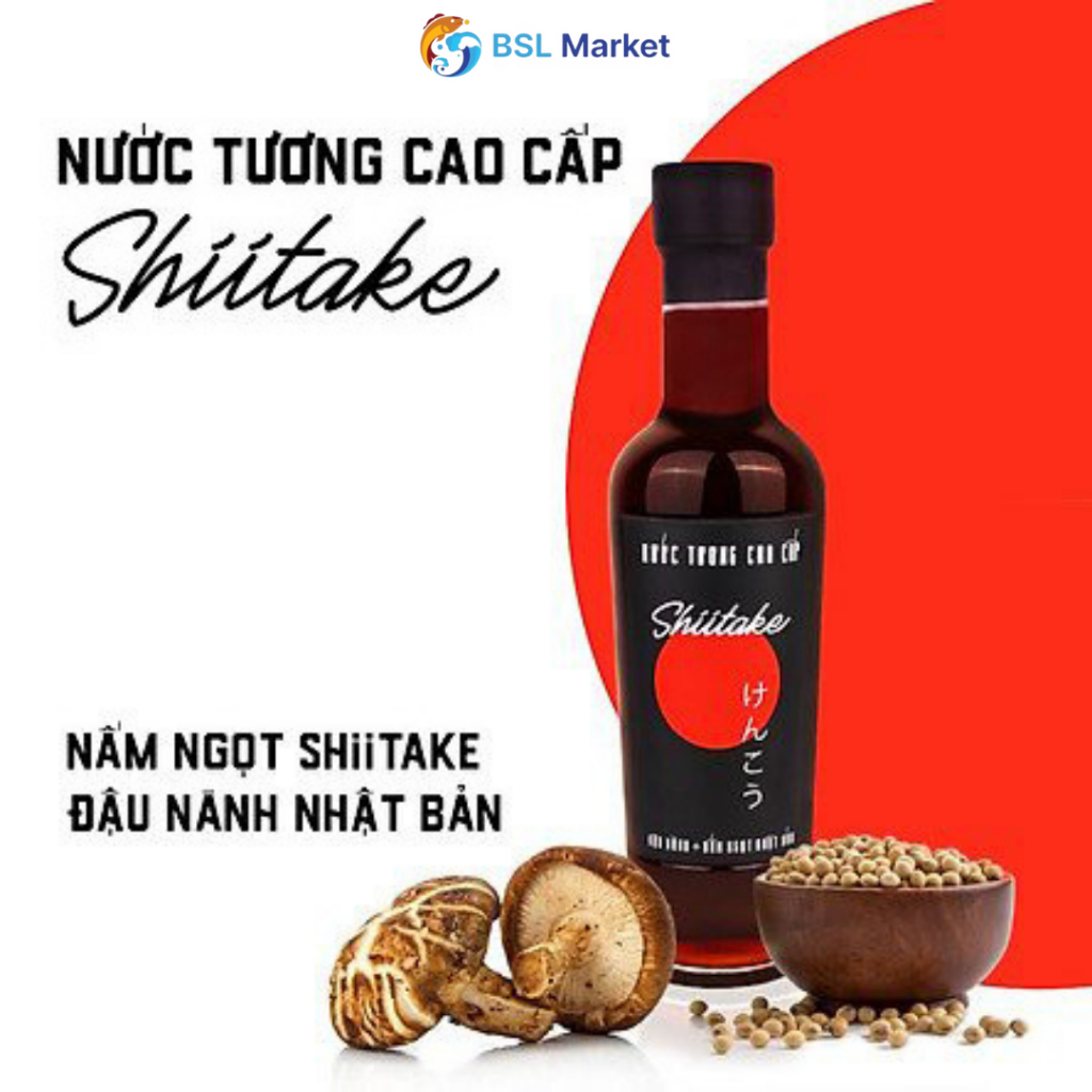Premium Soy Sauce Natural Protein Fermented From Shiitake Mushroom And