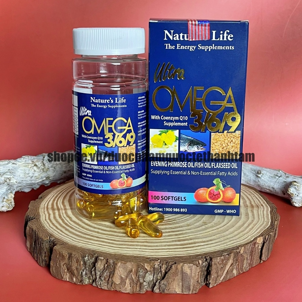 Omega Alaska Fish Oil 3,6,9 Support Cardiovascular System, Brain