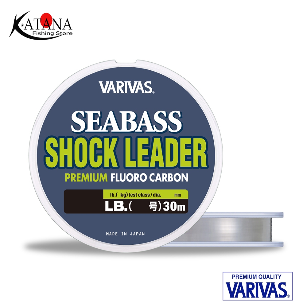 Fluoro Carbon Fishing Line - Varivas Seabass Shock Leader - Made in Japan -  Genuine Line