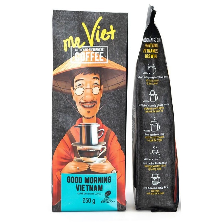 [Tet 2024] Good morning Coffee Roasted Coffee morning VietNam Mr