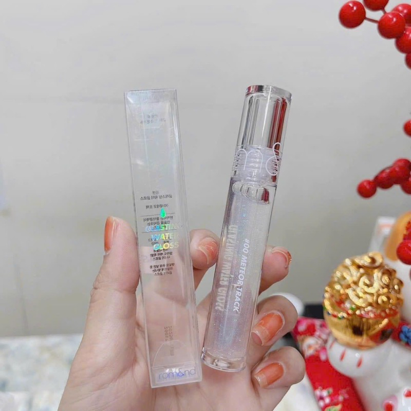 Romand Glasting Water Gloss Tint Lip Gloss (Colorless) | Shopee Singapore