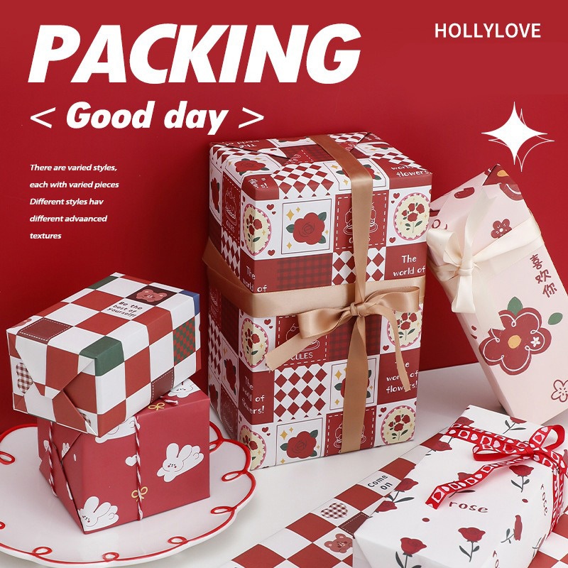 Gift Wrapping Paper - Birthday Gift Wrapping Paper with Many Lovely ...