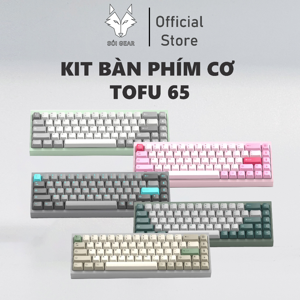 [HN - Hcm EXPRESS] Custom Mechanical Keyboard Kit KBDFans Tofu65 2.0 ...