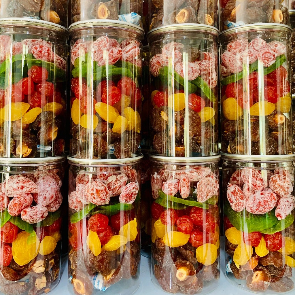 Five Fruit Jam Displays On Tet Day (Jam, Plum, Oolong) | Shopee Singapore