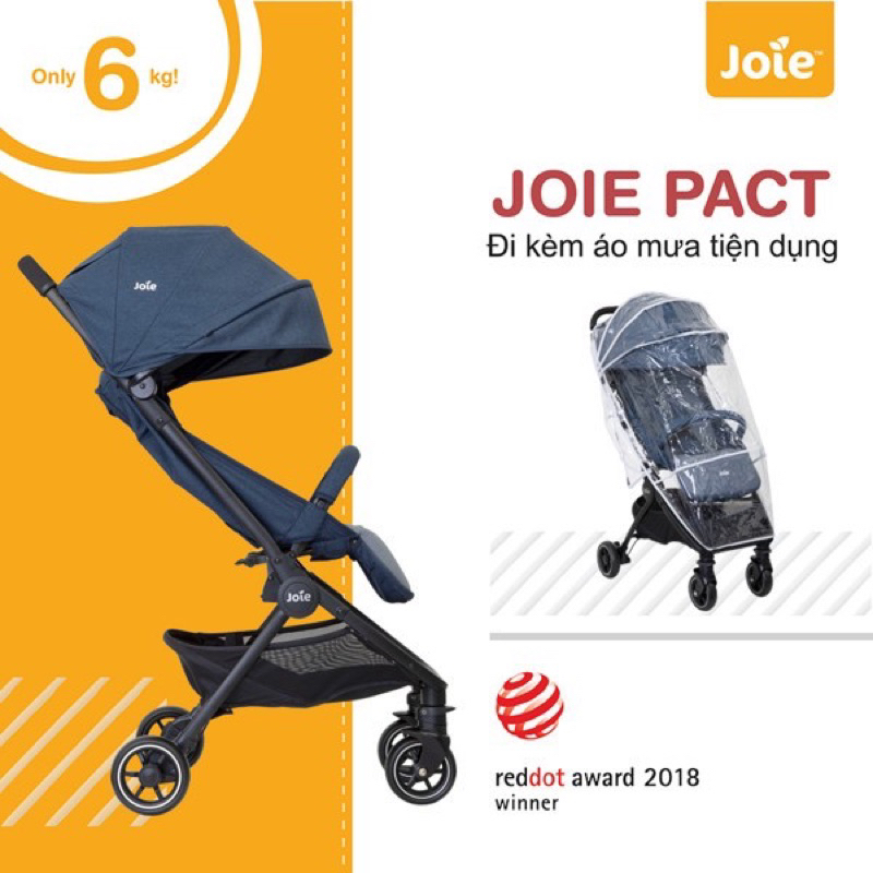 Joie Pact Baby Stroller W RC ADPT TB for babies from 0 to 3 years old Shopee Singapore