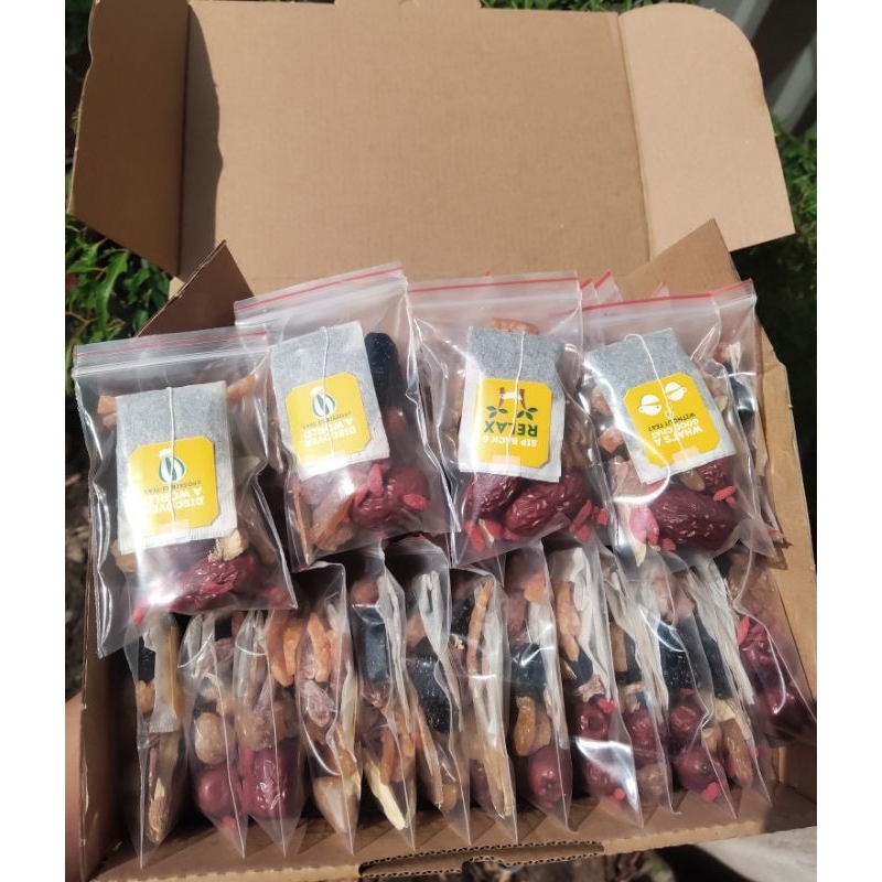 Box Of 30 Packs Of Licorice Plum Herbal lipton Tea Shopee Singapore