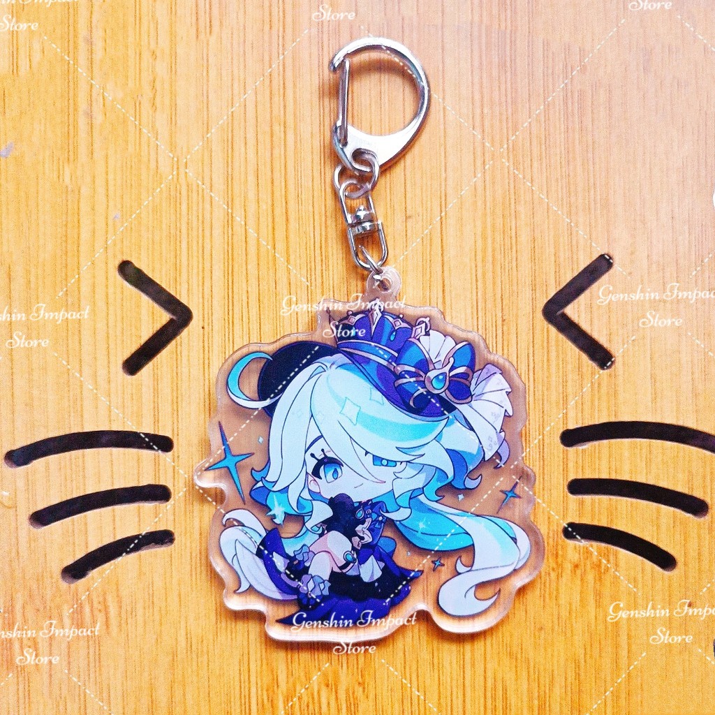 Genshin Impact M3 Furina Keychains | Shopee Singapore