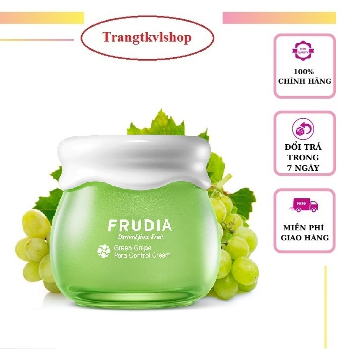 Korean Pore Control Cream - Frudia - Green Grape Pore Control Cream 55g ...