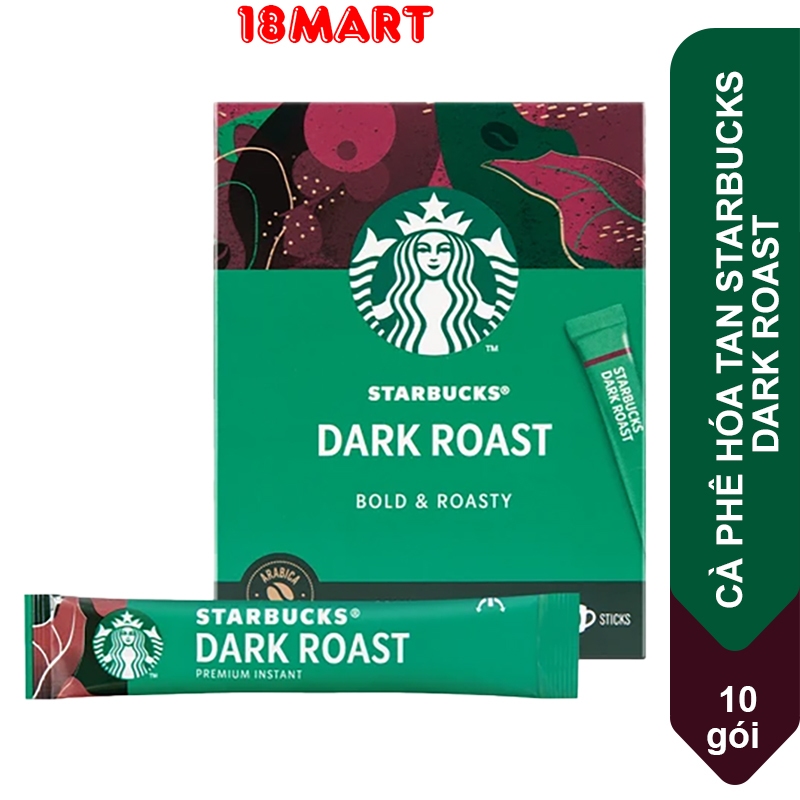 Starbucks Dark Roast Instant Coffee Package Box Shopee Singapore