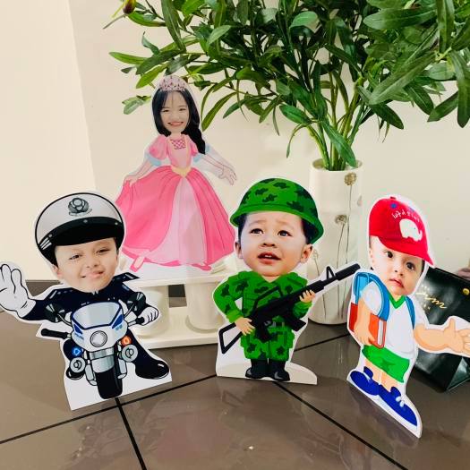 A4 Size Desktop ChiBi Photo | Shopee Singapore