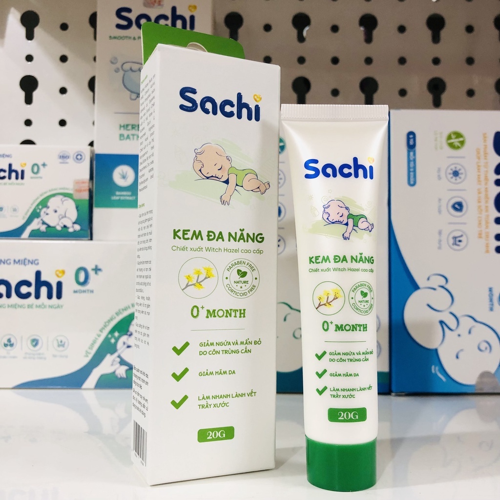 Sachi Multi-Purpose Cream For Children From 0m +, Safe To Cool Baby'S ...