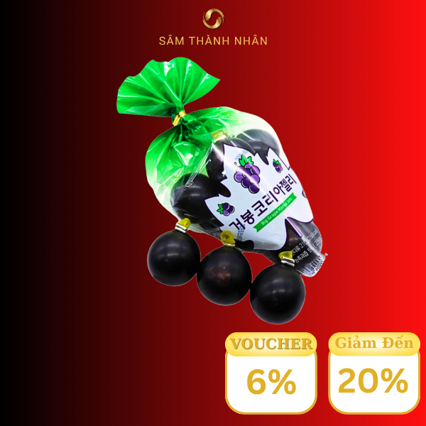 Kyoho Korean Exploding Jelly Black Grape Flavor 210g | Shopee Singapore