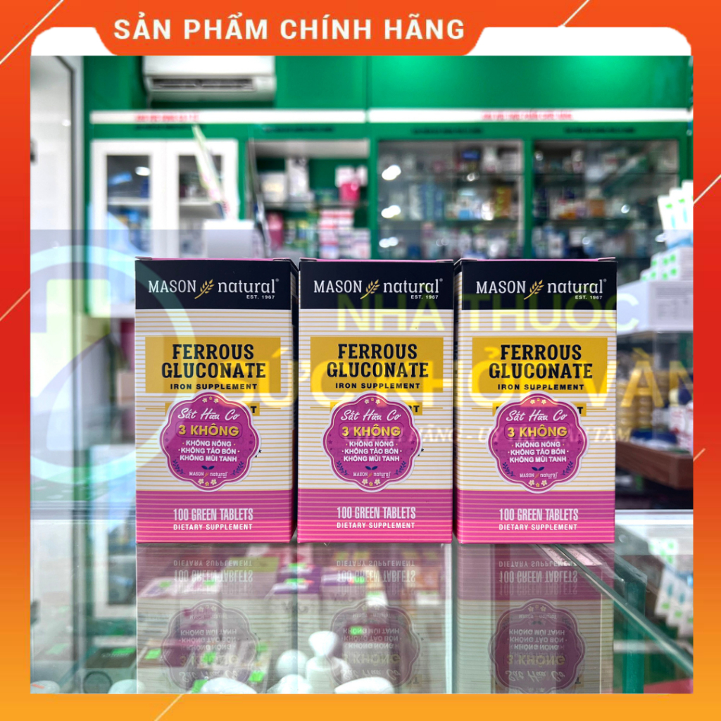 Ferrous GLUCONATE Blood Supplements, Increase Red Blood Cells, Organic Iron Supplements