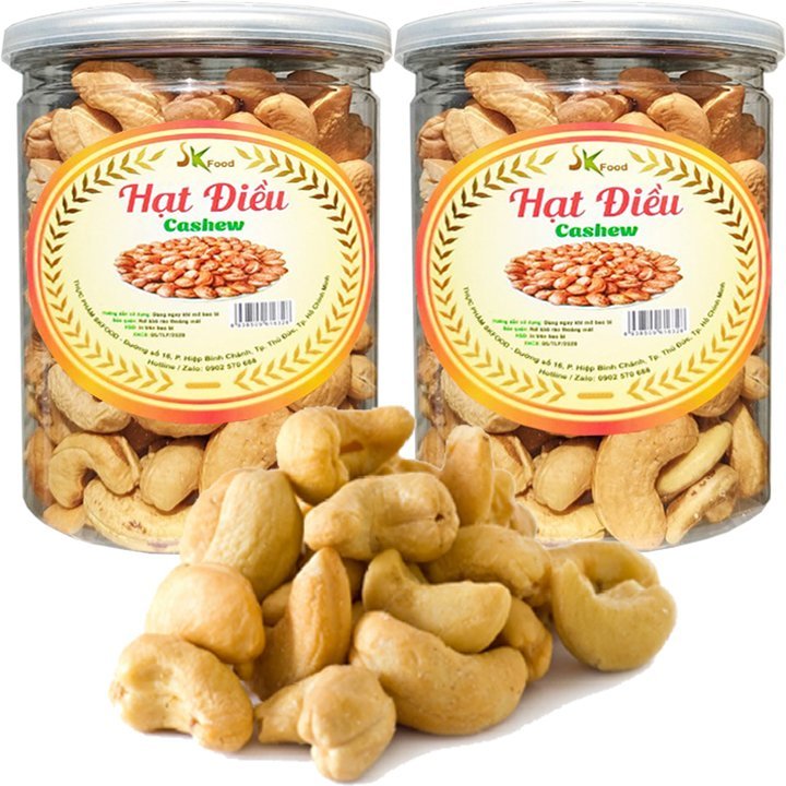 2 Jars] Pure Dried Cashew Nuts With No Spices Good For Health