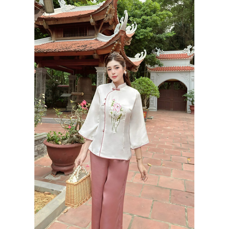 Pagoda clothes, Blue clothes, Dharma clothes, High-quality embroidered ...