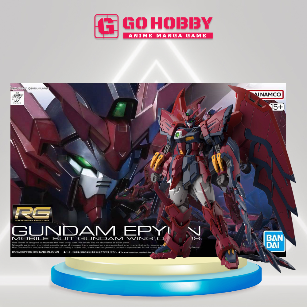 Gunpla. | Real Grade 1 / 144 Epyon Gundam | Assembled Model Toys ...