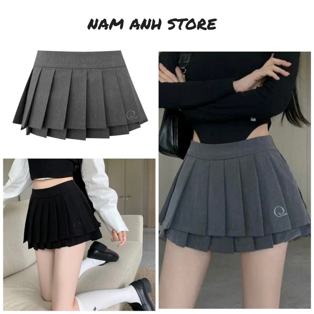 2-storey Pleated Tennis Skirts, 2-Storey Female Skirts Short Up From ...