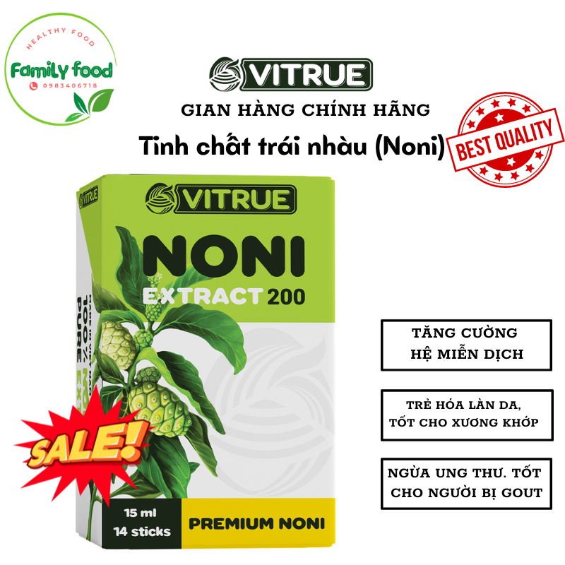 Vitrue Noni Relieves Osteoarthritis Pain, Relieves Gout Pain, Reduces Uric Acid Effectively