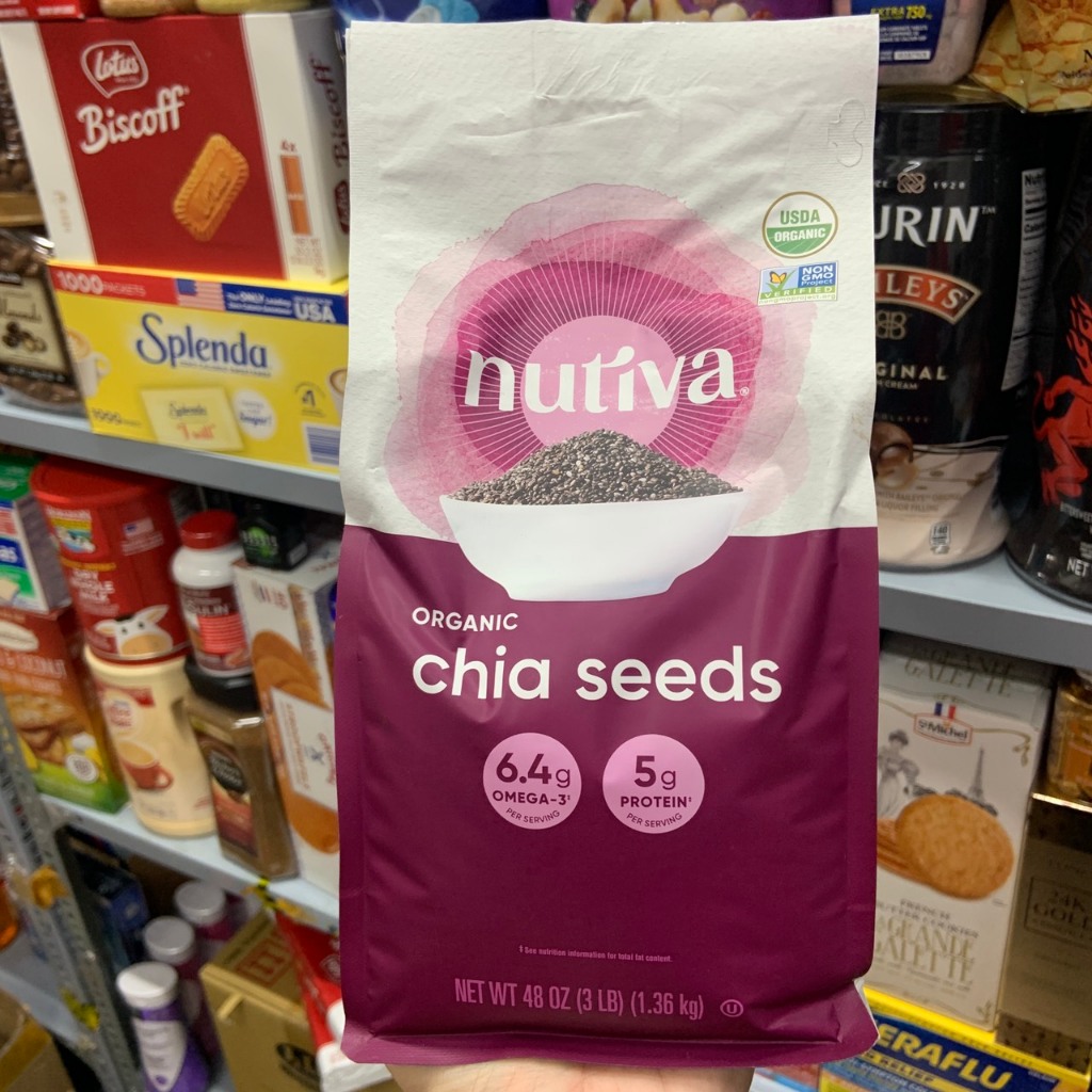 Nutiva Chia Seed Black Seed date 6 / 2025 Is Recognized By USDA As A