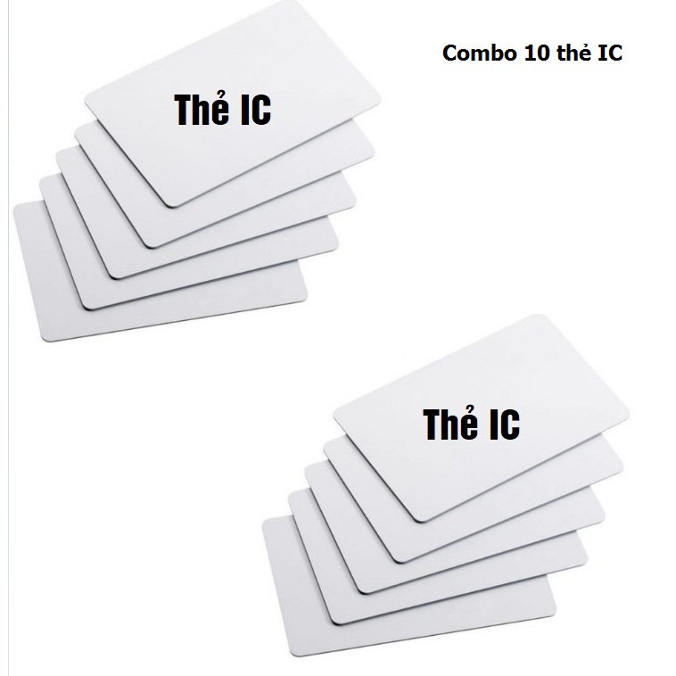 Combo of 10 125Khz ID cards or 10 13.56 Mhz IC cards used for access ...